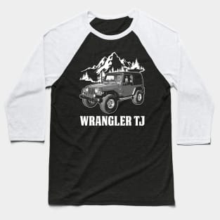 Jeep Wrangler TJ jeep car name Baseball T-Shirt